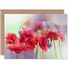 Wee Blue Coo Flowers Dreamy Poppies Greeting Card With Envelope Inside Premium Quality Fiori