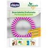 Chicco Braccialetto Profumato Chicco Antizanzare Bianco/Fucsia