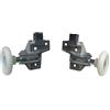 Hörmann N80 1084004 1084003 - Set Porta rotolo di carta igienica, destro e sinistro