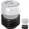 WYSKONT Aeratore per tubi DN32-63 HypAir Balance - Valvola di ventilazione per installazione sanitaria, compensazione della pressione negativa, contro glucker e odori del canale, EN 12380, montaggio