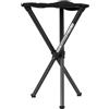 Walkstool - Modello Basic - Nero - Sgabello Pieghevole 3 Piedi Regolabili in Alluminio - Altezza Seduta 50 cm - Sgabello Pieghevole - Carico Massimo 150 kg - Prodotto in Svezia