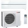 MITSUBISHI ELECTRIC CONDIZIONATORE MITSUBISHI KIRIGAMINE STYLE BIANCO PERLA MONOSPLIT 18000 BTU INVERTER R32 A+++ WIFI