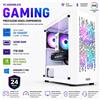 PC Computer Gaming Assemblato Core i5-12400F Ram 32GB SSD 1TB RTX 5060 8GB Bianco Windows 11 Pro