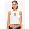 Moschino Canotta Moschino Active con logo teddy donna