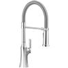 Delta Faucet Ermelo Pro Rubinetto da cucina in stile commerciale, rubinetti da cucina con spruzzatore estraibile cromato, rubinetto per lavello da cucina con aggancio magnetico, cromato 18887-DST