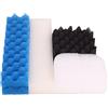 INGVIEE Compatibile Pacchetto Valore per Fluval 406 407 Filtro (6X Cuscinetto in Poliestere, 2X Bio Foam, 2X Bio Foam Plus, 2X Bio Foam Max)