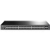 TP-Link switch di rete Gigabit Ethernet 48 porte 1U Gestito L2+ Nero