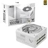 ASUS TUF Gaming 1000W Gold White Edition alimentatore per computer 20+4 pin ATX ATX Bianco, Alimentatore PC - 90YE00S5-B0NA00