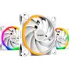 be quiet! Light Wings White | 140mm PWM high-speed Triple-Pack Case per computer Ventilatore 14 cm Bianco 3 pz, Ventola - BL103