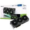 PNY Scheda Video PNY GeForce RTX 5080 Overclocked Triple Fan GPU NVIDIA 16 GB GDDR7 - VCG508016TFXPB1-O
