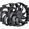 Noctua NF-A14x25r G2 PWM Sx2-PP chromax.black, Ventola - NF-A14X25R G2 PWM SX2-PP CHROMAX.BLACK