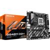 GIGABYTE B840M D2H Scheda madre - CPU AMD Ryzen 9000, VRM a 5+2+2 fasi, fino a 7600 MHz DDR5, 1xPCIe 4.0 + 1xPCIe 3.0 M.2, LAN 2 - B840M D2H