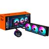 GIGABYTE AORUS WATERFORCE X II 360 Raffreddamento a liquido per CPU AIO - 3x ventole ARGB da 120 mm, LCD a colori, DAISY-CHAIN, - GP-AORUS WATERFORCE X II 360