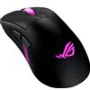 ASUS ROG Keris II Origin BLK mouse Gaming Mano destra RF Wireless + Bluetooth + USB Type-A Ottico 42000 DPI, Mouse da gioco - 90MP04A0-BMUA00