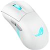 ASUS ROG Keris II Origin WHT mouse Gaming Mano destra RF Wireless + Bluetooth + USB Type-A Ottico 42000 DPI, Mouse da gioco - 90MP04A0-BMUA10