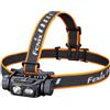 Fenix HM60R V2.0 - Lampada frontale ricaricabile per esterni, 1600 lumen, 170 m, 292 ore massime, fascio di luce, luce rossa/flash, selettore scorrevole, IP68