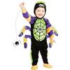 amscan (PKT) (PDBSP06) Costume da ragno spettrale per bambini (3-6 m)
