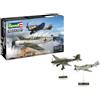 Revell 03770 Messerschmitt Bf109E & Junkers Ju87B Stuka 1:144 Kit modellino in plastica non costruita/non verniciata