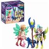 PLAYMOBIL Adventures of Ayuma 71236 Crystal e Moon Fairy con Compagni Animali, Giocattolo per Bambini dai 7 Anni in su