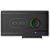 Icy Dock Adattatore SSD NVMe USB - 1x 2.5 U.2 NVMe SSD a USB 3.2 Gen2 10Gbps Adattatore convertitore compatibile con Thunderbolt 4 Black con cavo incluso - EZ-Adapter Ex MB931U-1VB R1