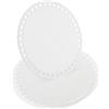 PATIKIL 6 X 6 Pollici Base per Cestino all'Uncinetto 4 Pezzi Accessori per Borse Acrilici Rotondi Fondi per Borse Kit per Lavorare A Maglia per Borse A Tracolla Borsette Artigianato