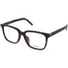 Saint Laurent SL M142/F 002 | Occhiali da Vista Graduati | Prova Online | Plastica | Quadrati | Marrone, Havana | Adrialenti