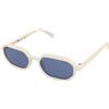 Guess GU00233 21V | Occhiali da Sole Graduati o Non Graduati | Prova Online | Plastica | Ovali / Ellittici | Bianco | Adrialenti