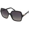 Guess GU00190 01D | Occhiali da Sole Graduati o Non Graduati | Prova Online | Plastica | Farfalla | Nero | Adrialenti