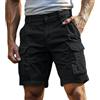 Fulidngzg Pantaloncini Uomo Estivi,Pantaloncini Cargo Uomo Cotone Bermuda Estivi con Bottoni Tasche Pantaloni Corti Slim Fit Sportivi Leggeri Pantalone Casual per Giornaliero Trekking Spiaggia Hawaiana