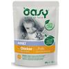 Oasy Bocconcini Adult Pollo - Busta Umida in Salsa per Gatti Adulti - 85g Prezzo x 6 unità