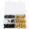 Yctze 198 Pz/Set Viti in Ergal Oro M5 M6 Kit Bulloni per Cupolino Moto Aerox Verkleidungsschrauben CBR 650 R 2021