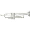 Yamaha YTR-2330S Bb Trumpet Silver Plate Yellow Brass ML Bore Mouthpiece Case