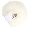 Cuque Filato di Lana d'angora Vari Colori Mohair dell'Angola Anti Pelucchi Caldo Mohair dell'Angola con Anti Restringimento Per Cappelli Per Imbottiture Per Sedili Per Scarpe (01 bianco)