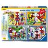 Ravensburger - Puzzles Spidey 4 Pack | Puzzle Bambini 4 Anni In Su | Regalo Bambina 4 Anni Femmina E Uomo In Su 42 Pezzi | Puzzle Bambini 36 X 26 Cm | Puzzles Ravensburger
