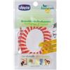 Chicco Braccialetto Profumato Chicco Antizanzare Bianco/Rosso/Arancio