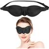 Burutta Occhiali da notte per occhi asciutti, in morbido silicone, maschera per dormire (1 pz)