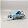 Aereo da Caccia Russo in Scala 1:100 Ali Pieghevoli Modellino Caccia Su-33