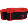REBECASKYENS Fascia Elastica Fitness, Elastico Fasce di Resistenza, Cinturino per Esercizi con 8 Loops, Yoga Stretching Band, per Yoga, Fitness, Stretching, Allenamento, Danza, Rosso