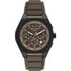 Armani Exchange Orologio da uomo 44MM nero in acciaio inossidabile, AX4293