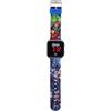 Accutime Orologio LED per bambini, grande display digitale a LED, cinturino regolabile, lunga durata della batteria, spegnimento automatico, per ragazzi e ragazze, Blu, unisize, Avengers