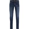 JACK & JONES Jeans Male Slim Fit JJIGLENN JJOriginal MF 816 Slim Fit Jeans, Blue Denim 812, 34W x 36L