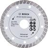 Bosch 1x Disco Diamantato Turbo (per Granito, Pietra Naturale e Cemento, Ø 115 x 22.23 mm, Accessorio Smerigliatrice Angolare)