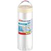 Tesa Easy Cover Film Universale - Telo Copritutto per Pittura 2 in 1 con Biadesivo in Carta - 25 m x 140 cm