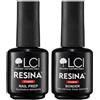 LCI Cosmetics - COMBO Bonder + NailPrep - Resina Studio LCI - due prod