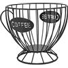 Lobamop Contenitore per Capsule da Caffè, Organizer e Supporto, Accessori (Nero)