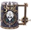 Nemesis Now Boccale Meliora Gold con licenza ufficiale Ghost Papa Emeritus III, resina e acciaio inossidabile