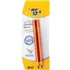 Bic Kids - Matita in grafite per l'apprendimento della scrittura, con fusto rosa, confezione da 12