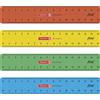 Baier & Schneider - Righello flessibile per scuola e ufficio, 15 cm, in 4 colori assortiti, 1 pezzo
