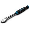 Capri Tools, Cricchetto con attacco da 1/2" fine a 90 denti, impugnatura ergonomica morbida, 27,9 cm di lunghezza