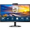 Philips Monitor PC 23.8" Full HD LED Webcam e Mic Nero 24E1N5300HE/00 Philips